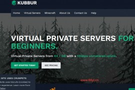 kubbur：10Gbps带宽不限流量VPS，纽约\伦敦€5/月